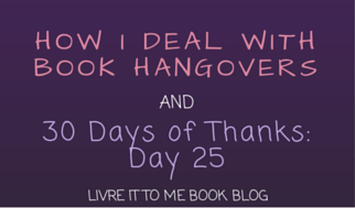 25 book hangovers