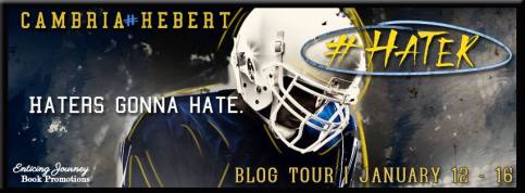 Hater Blog Tour Banner