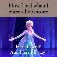 frozen book buying meme